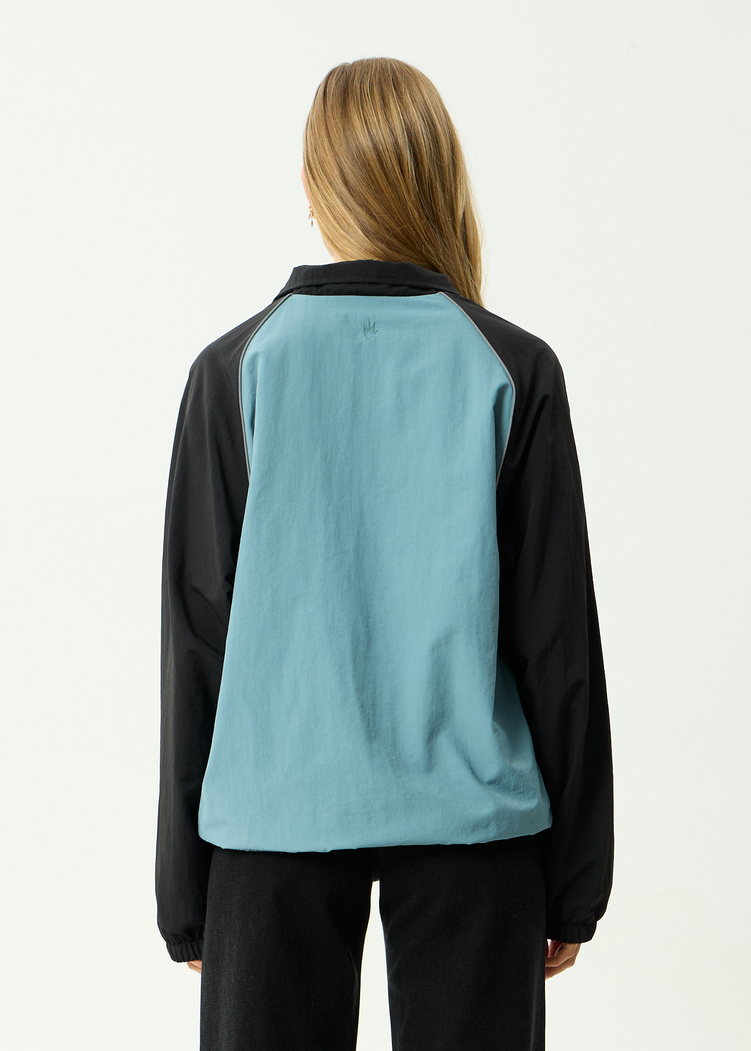 AFENDS Mens Spicy - Sports Spray Jacket - Ocean Spray