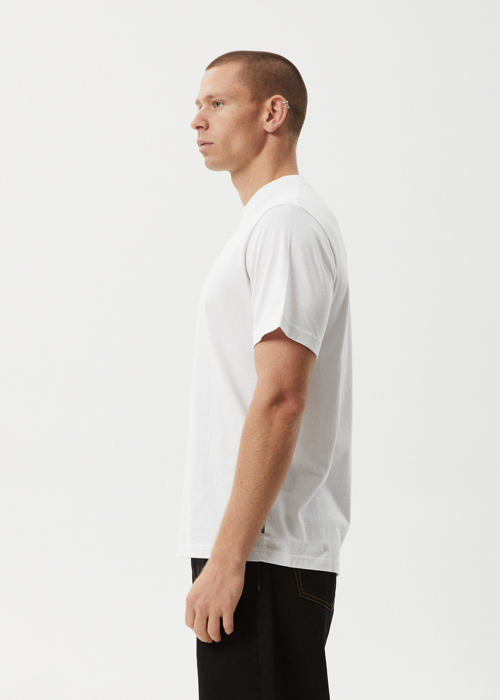 AFENDS Mens Wired - Retro Tee - White