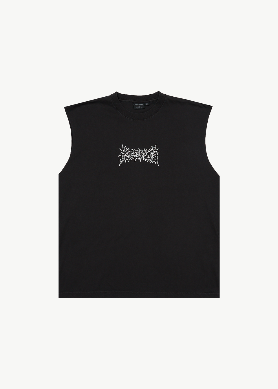 AFENDS Mens Let It Grow - Boxy Tee - Black