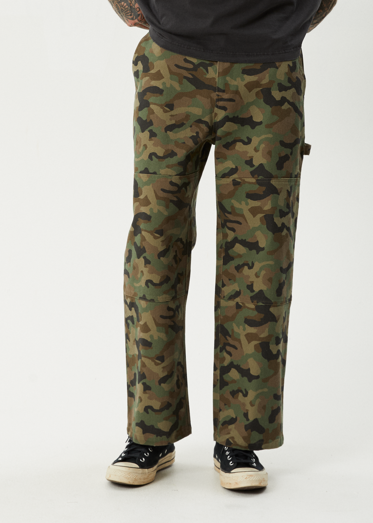 AFENDS Mens Hidden Richmond - Denim Workwear Pant - Hidden