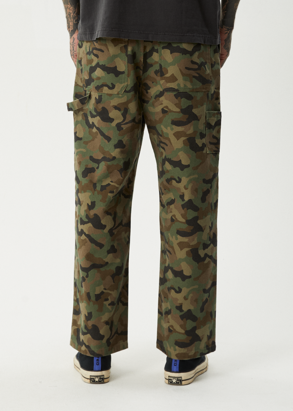 AFENDS Mens Hidden Richmond - Denim Workwear Pant - Hidden