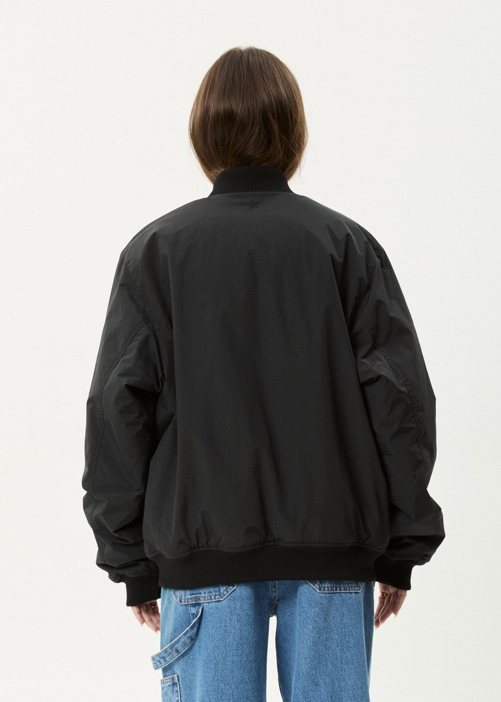 AFENDS Mens No More Bombs - Bomber Jacket - Black