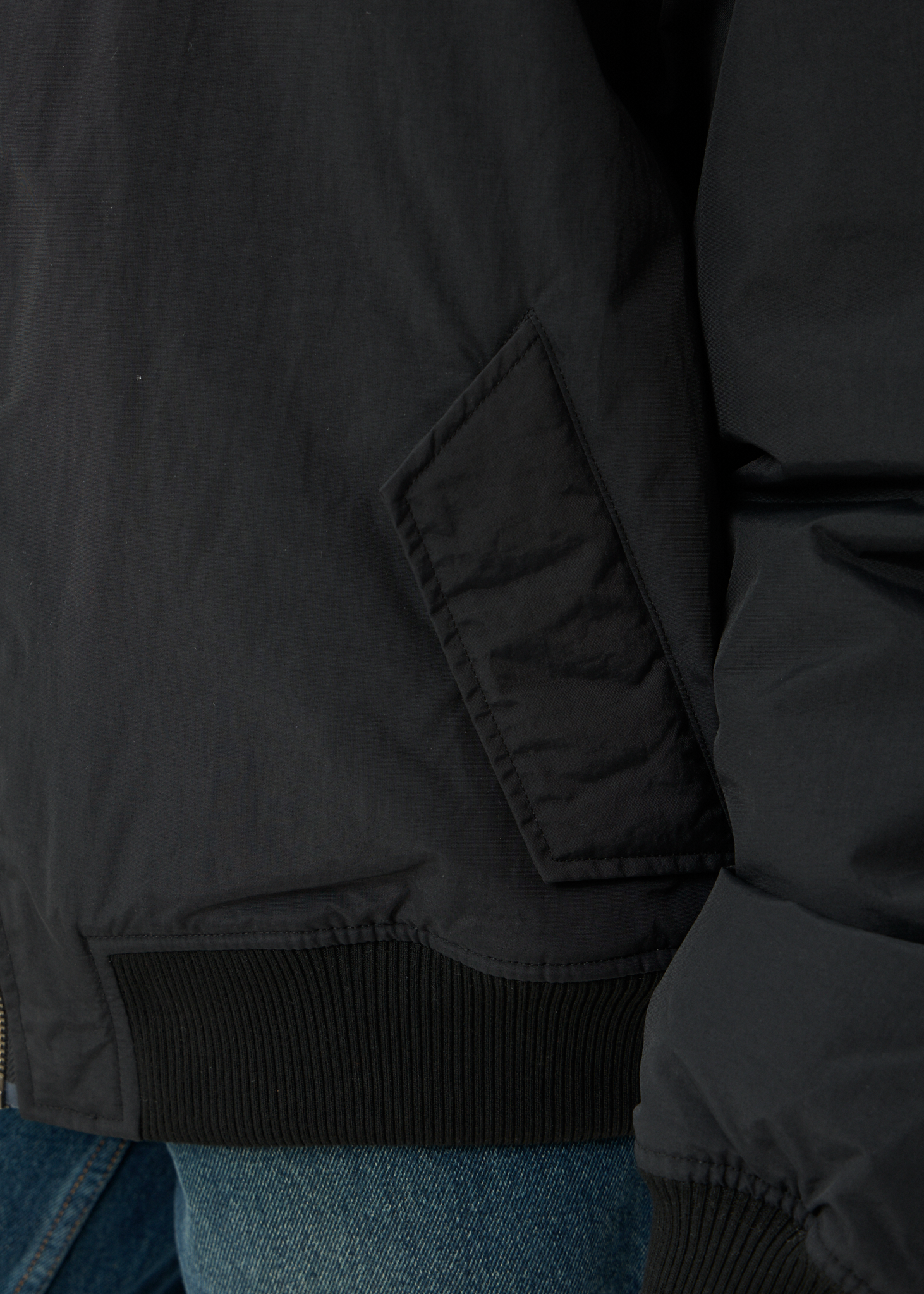 AFENDS Mens No More Bombs - Bomber Jacket - Black