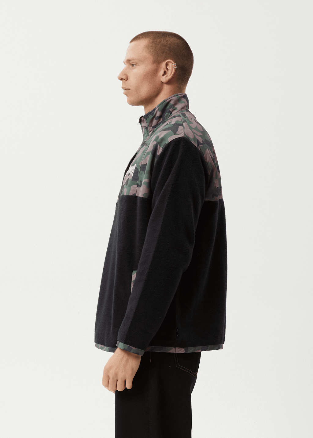 AFENDS Mens Hidden - Fleece Pullover - Hidden