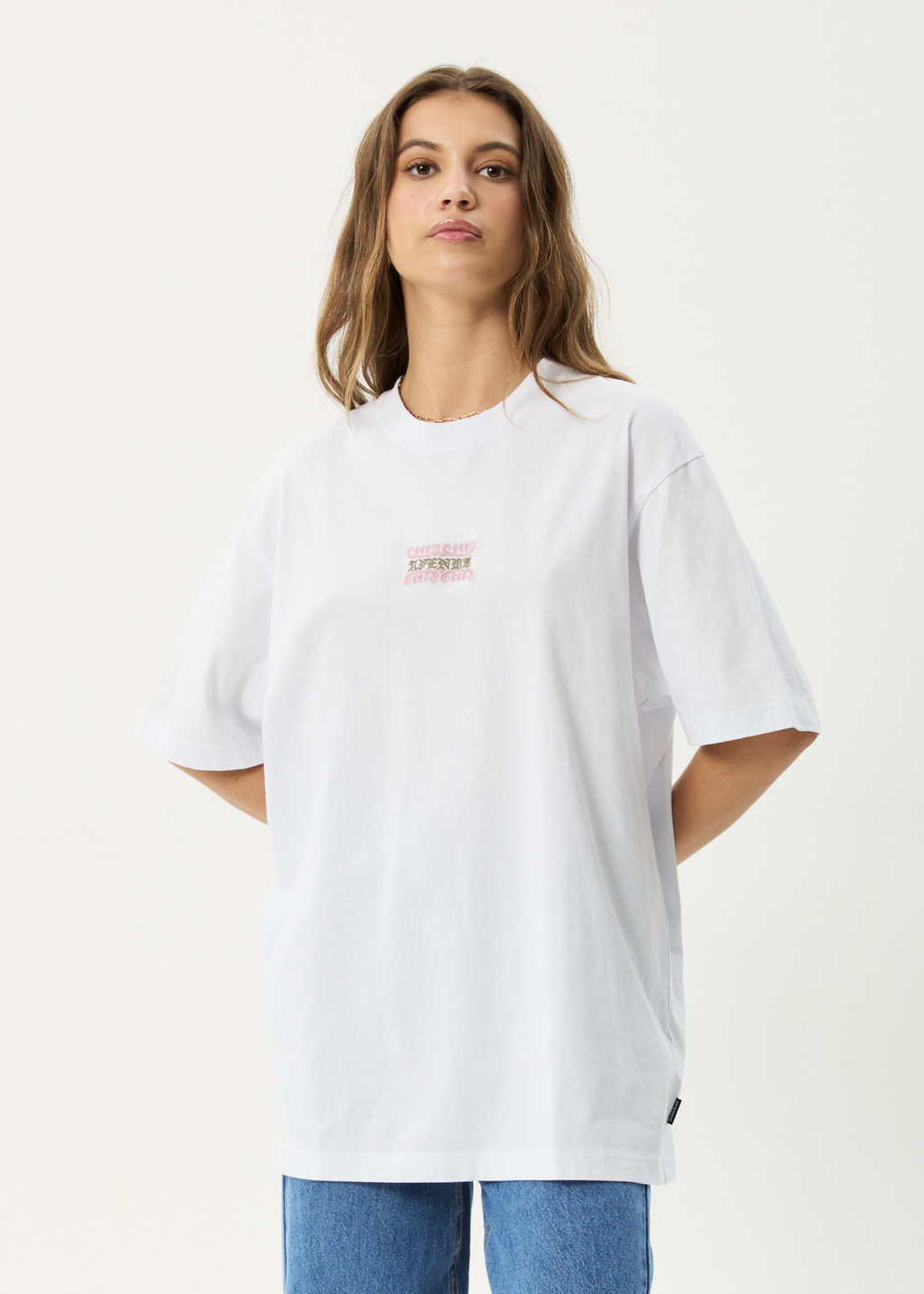 AFENDS Mens Sixsixsix - Retro Tee - White