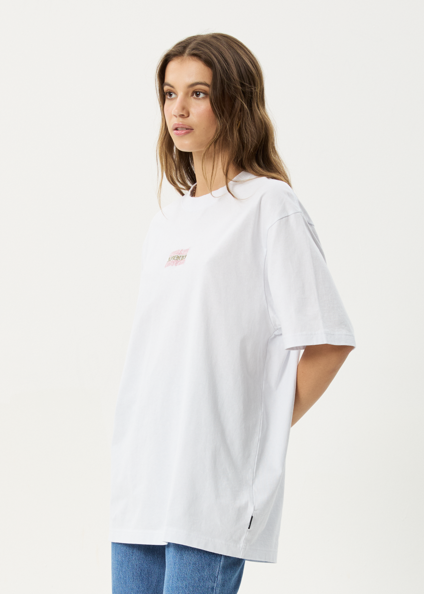 AFENDS Mens Sixsixsix - Retro Tee - White