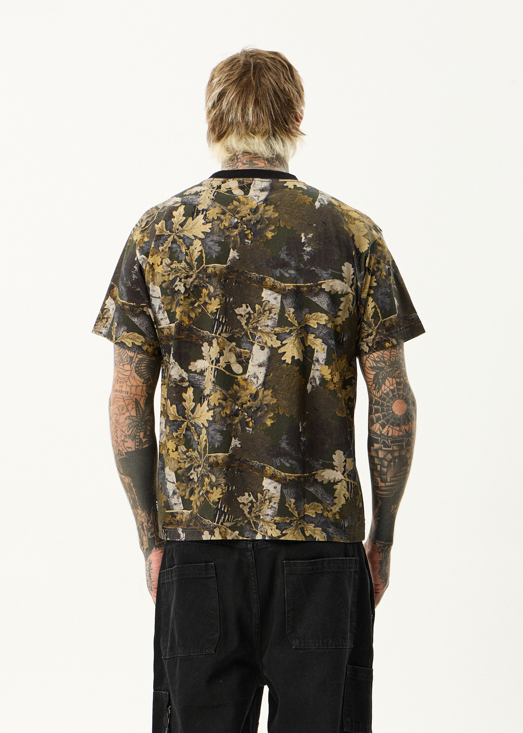 AFENDS Mens Find Me - Boxy Tee - Find Me
