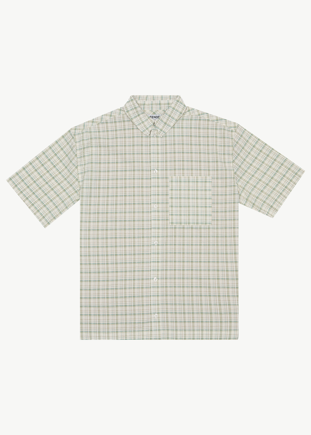 AFENDS Mens Legacy - Short Sleeve Shirt - Boa Check