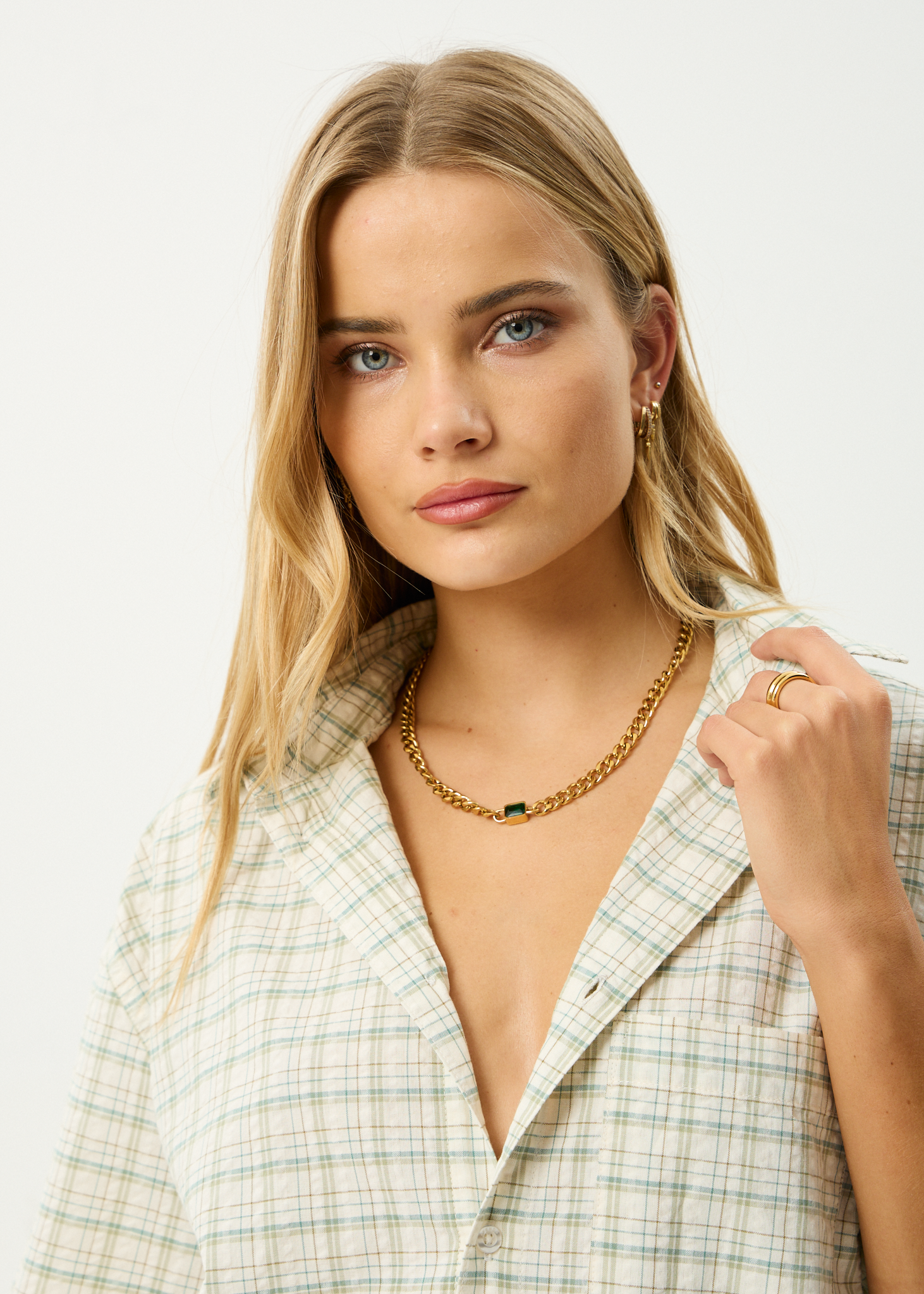 AFENDS Mens Legacy - Short Sleeve Shirt - Boa Check