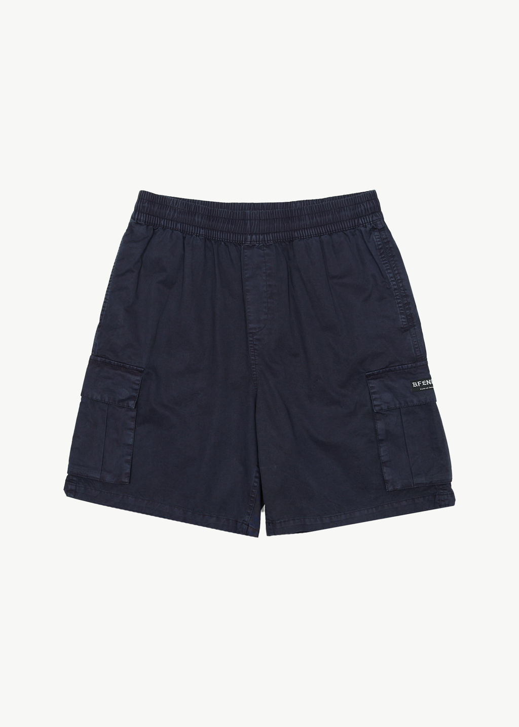AFENDS Mens Overdie - Oversized Cargo Short 20" - Deep Sea