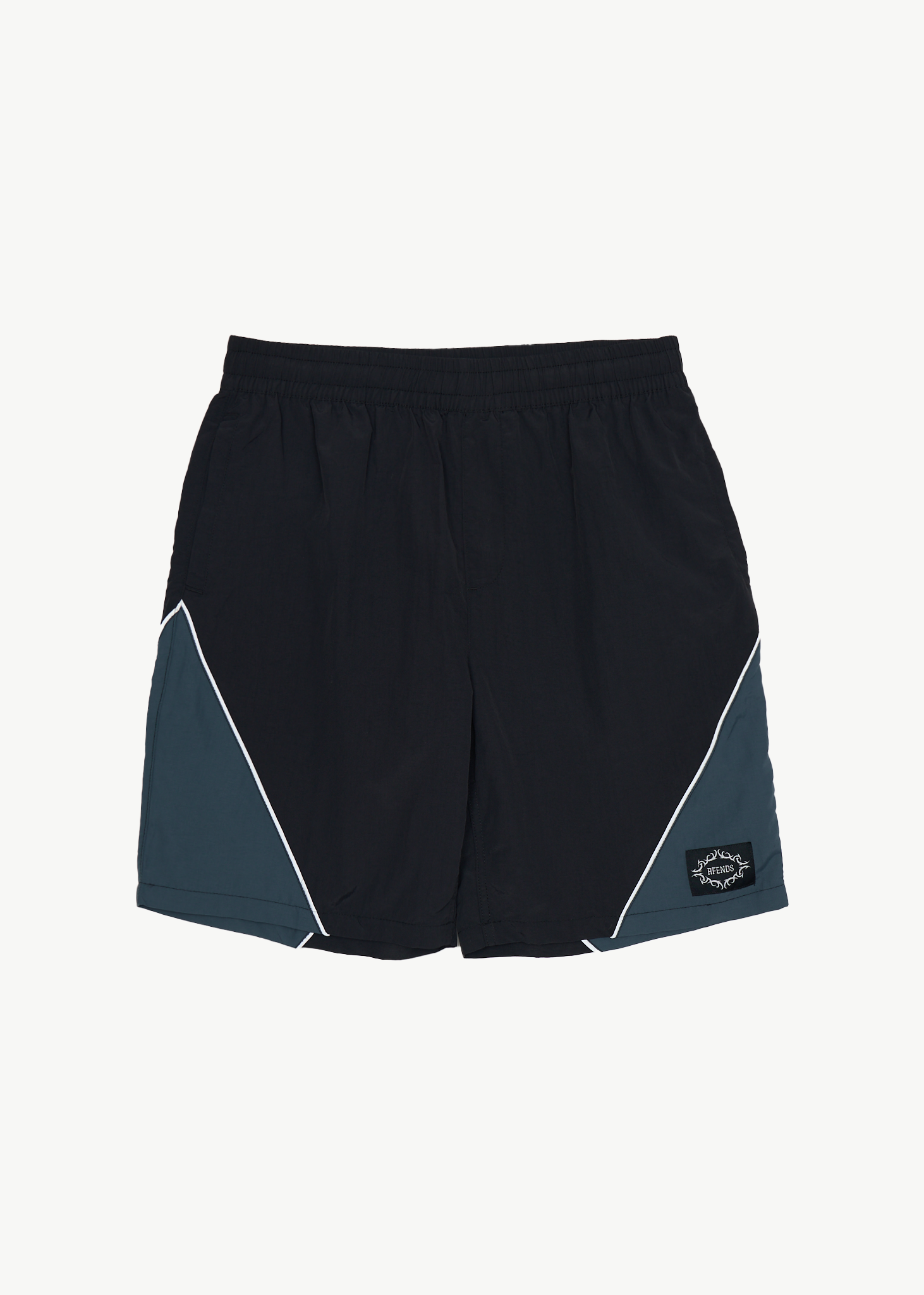 AFENDS Mens My Tribe - Paneled Short 20" - Black