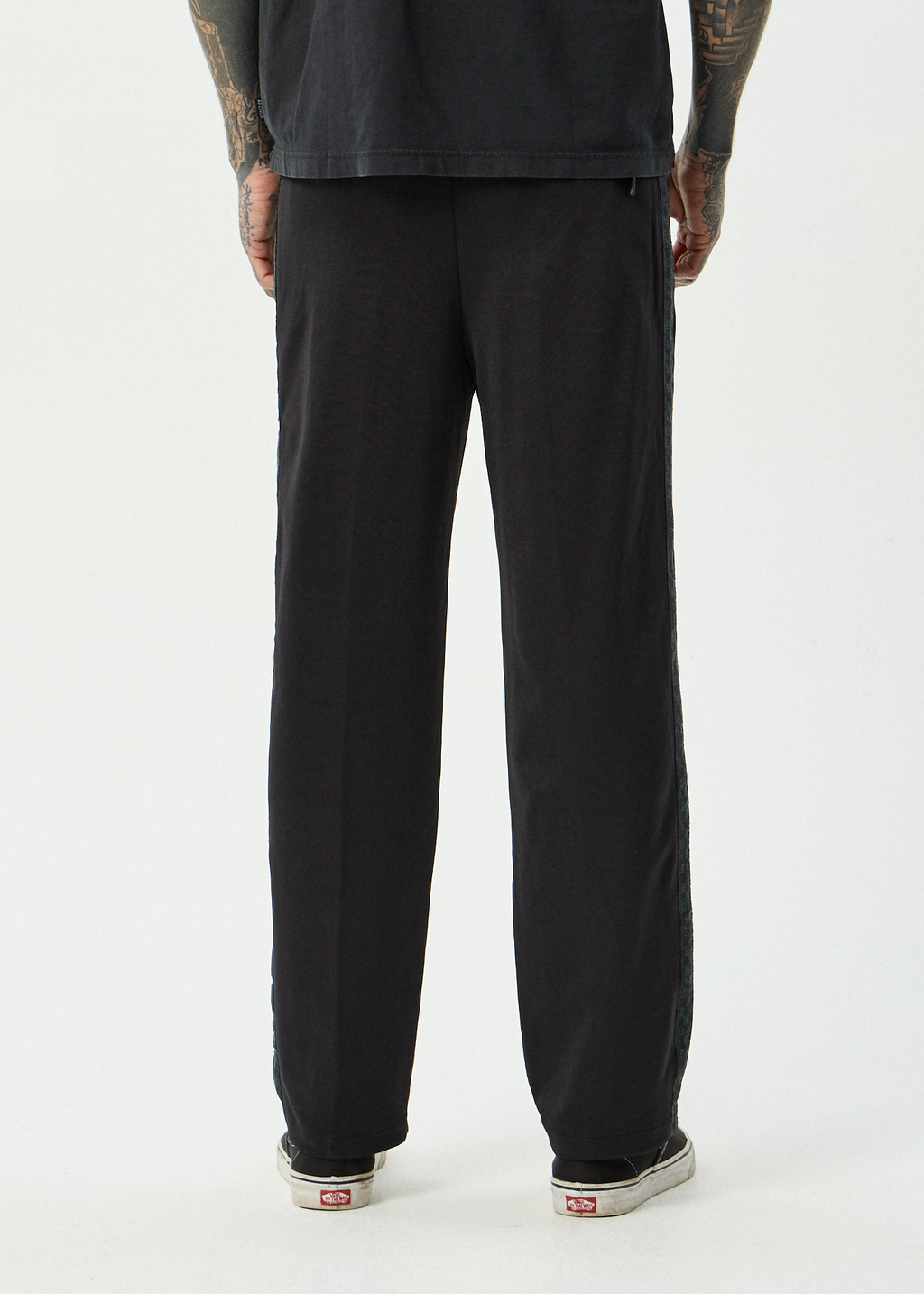 AFENDS Mens Spinal - Track Pant - Black