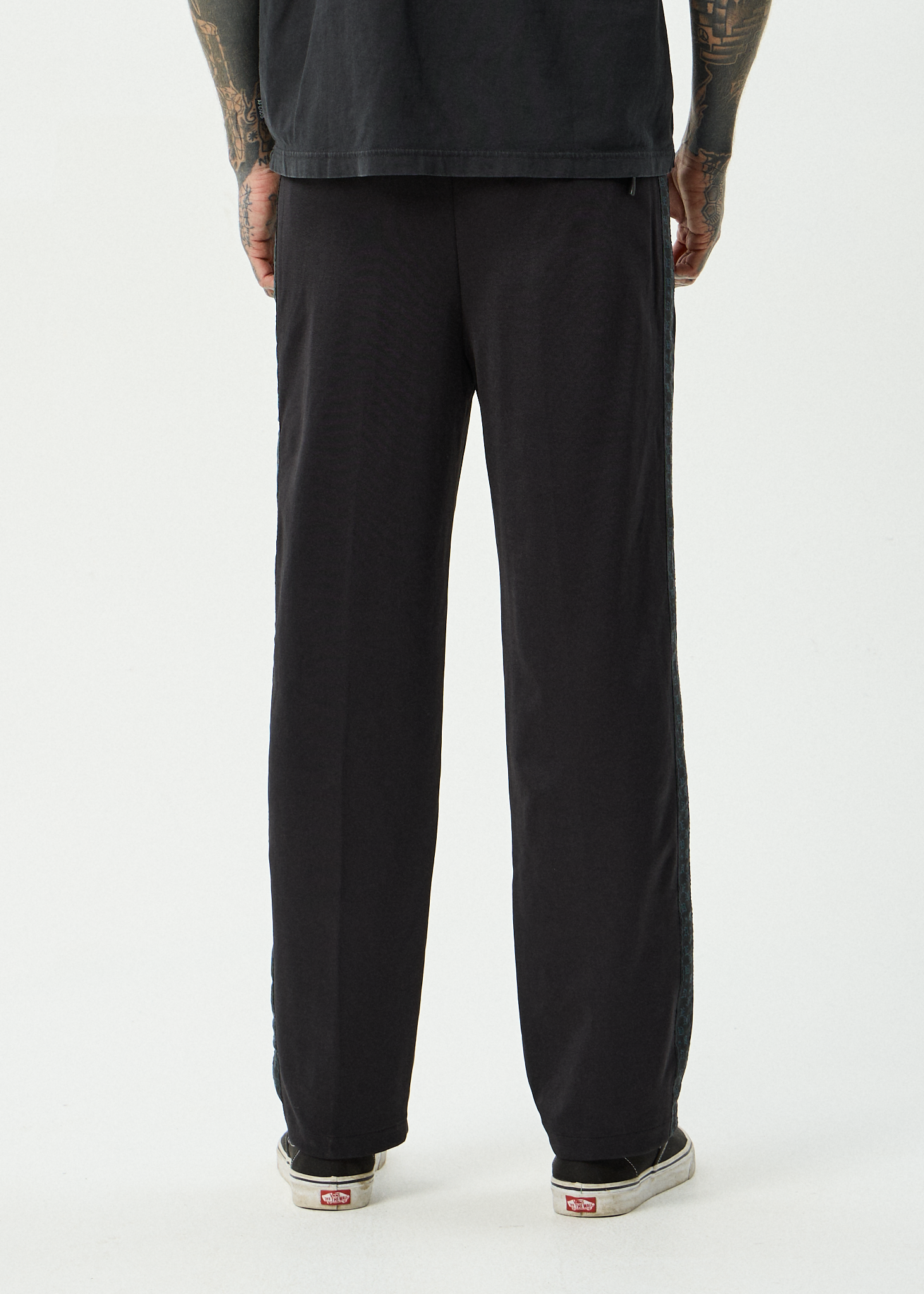 AFENDS Mens Spinal - Track Pant - Black