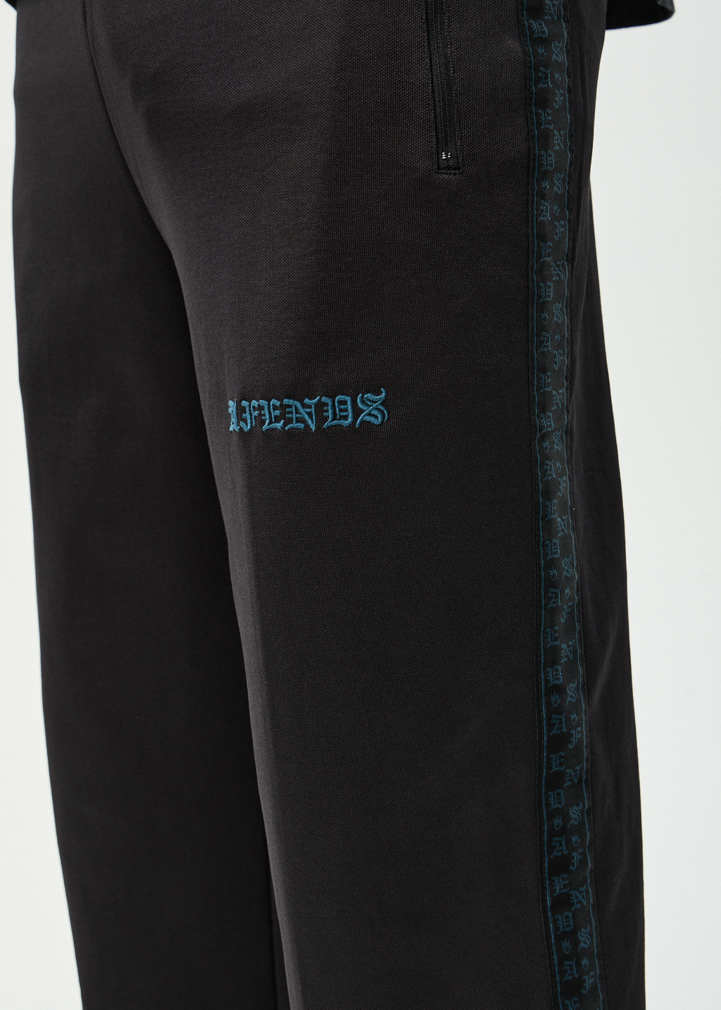 AFENDS Mens Spinal - Track Pant - Black