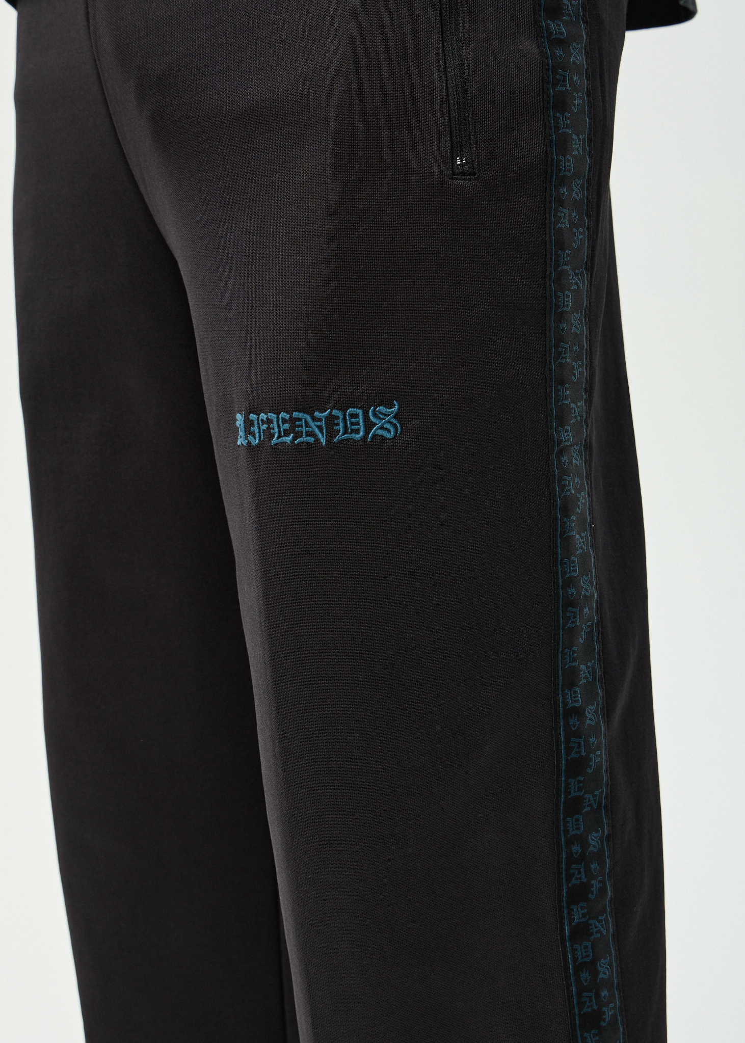 AFENDS Mens Spinal - Track Pant - Black