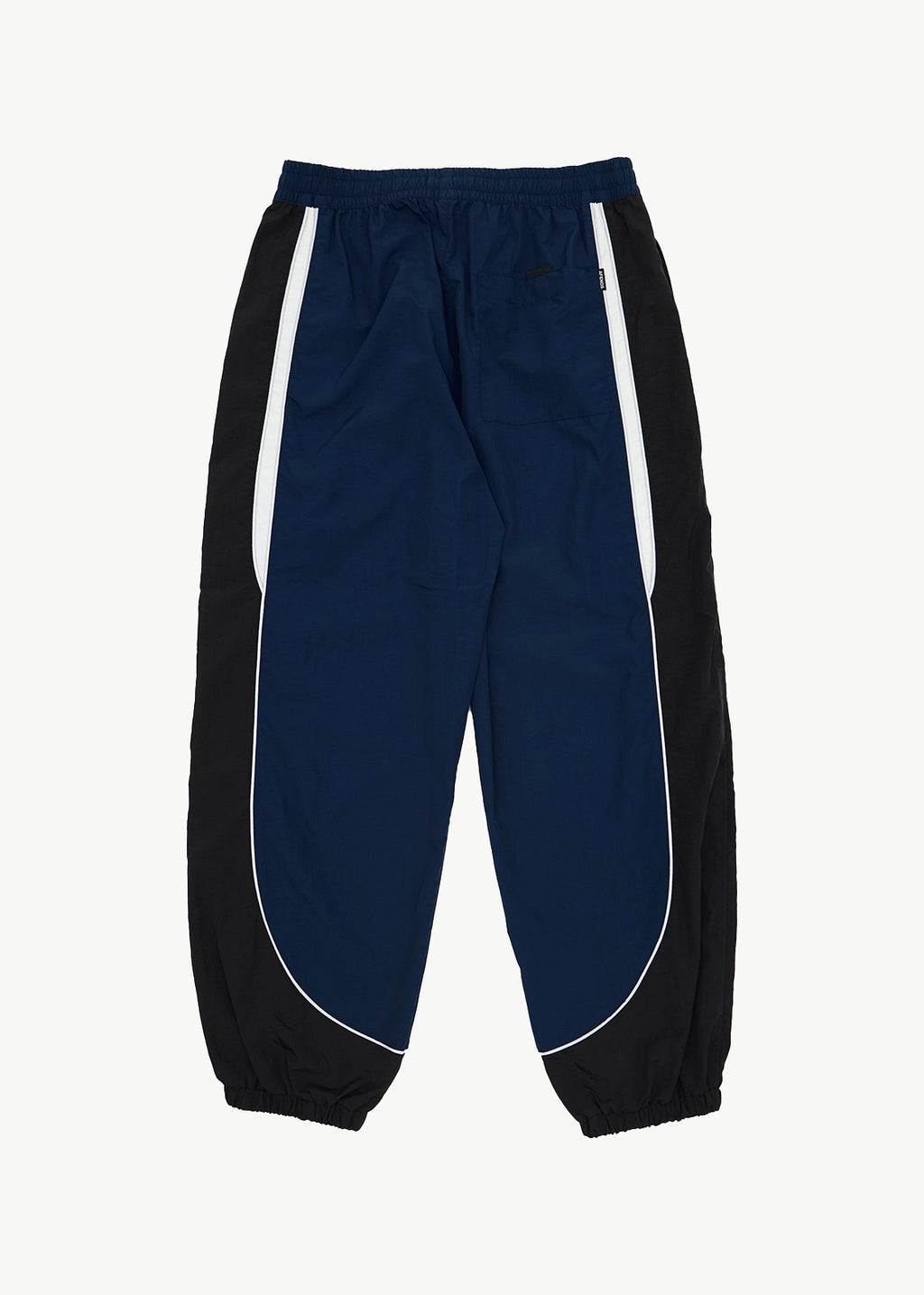 AFENDS Mens Sporting - Panelled Track Pant - Navy