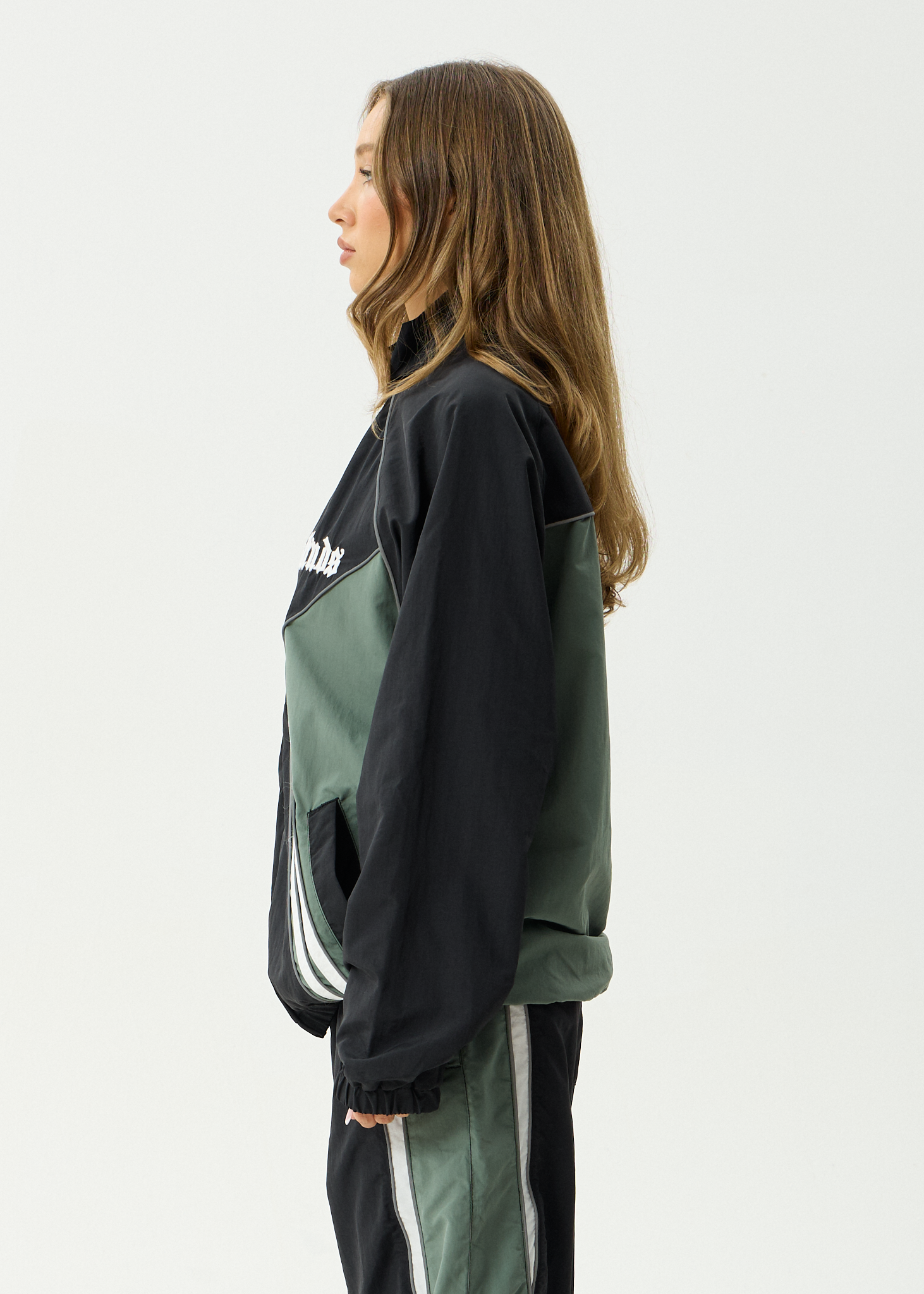 AFENDS Mens Sporting - Sports Spray Jacket - Black