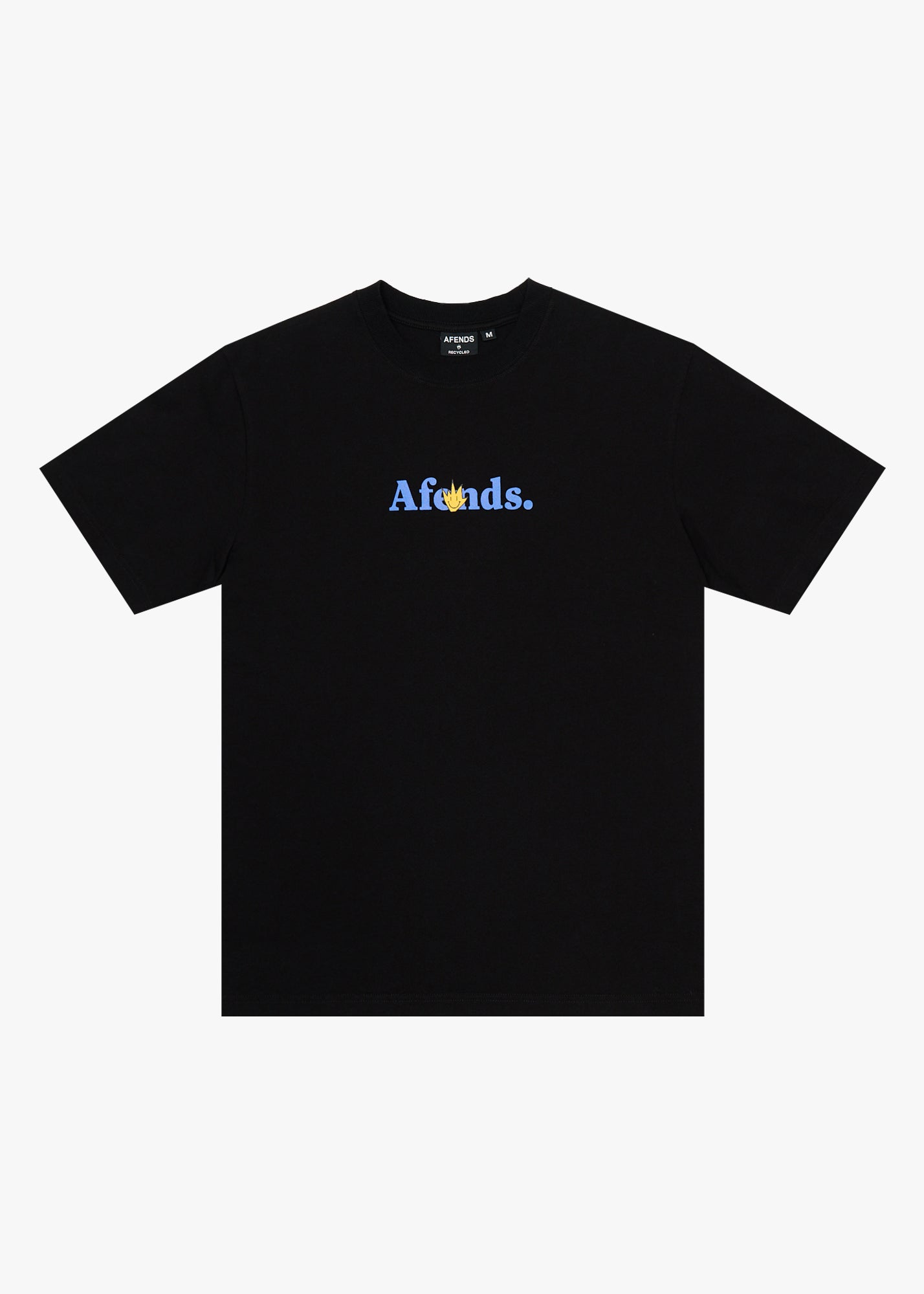 AFENDS Mens Smiles - Retro Tee - Black