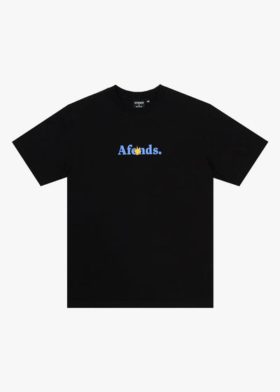 AFENDS Mens Smiles - Retro Tee - Black