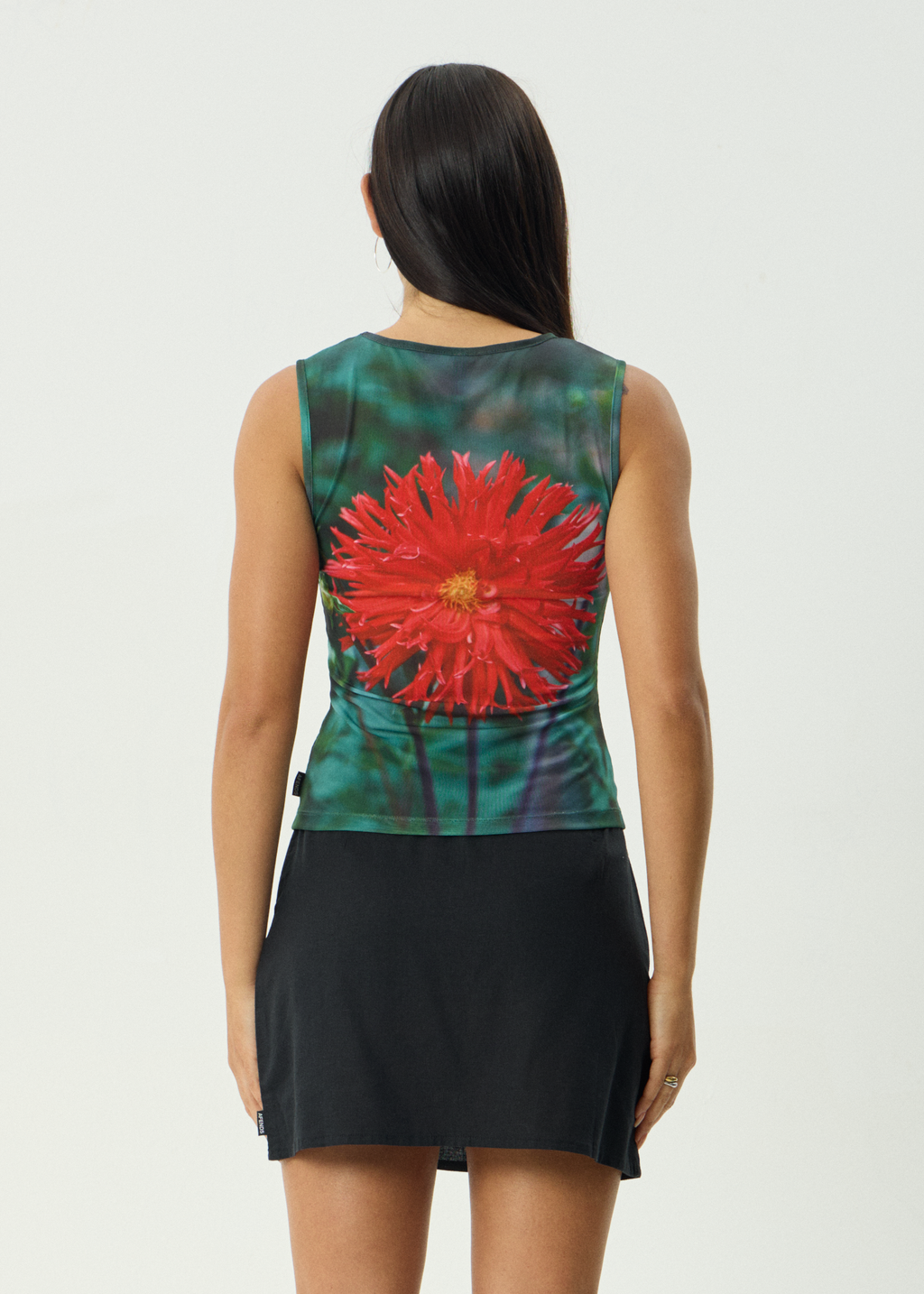 AFENDS Womens Open Up - Sheer Tank - Multi