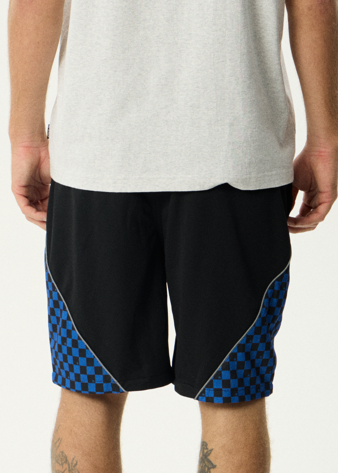 AFENDS Mens In'It 1000 - Paneled Short 20" - Black