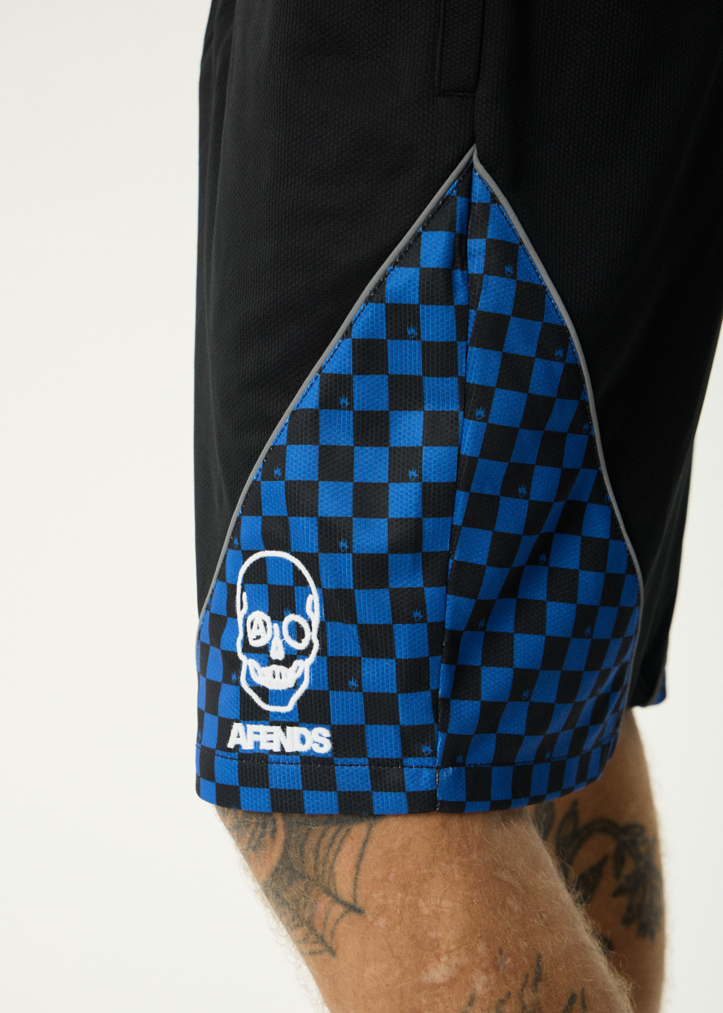 AFENDS Mens In'It 1000 - Paneled Short 20" - Black