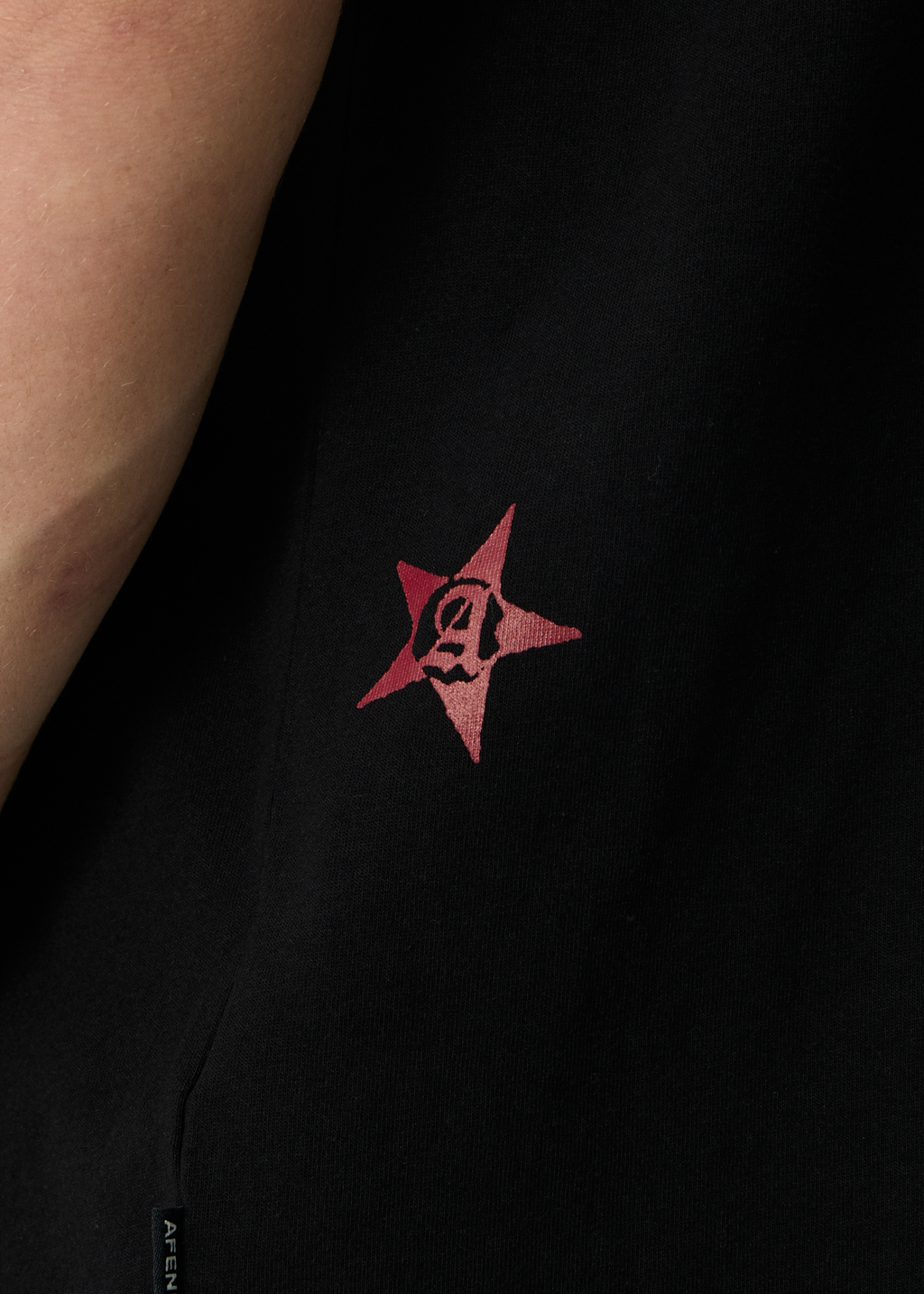 AFENDS Mens Live It - Recycled Boxy Fit Tee - Black