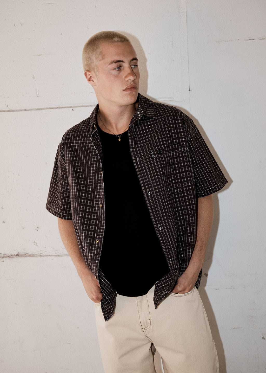 AFENDS Aged Pablo - Denim Baggy Fit Jean - Vintage Sand