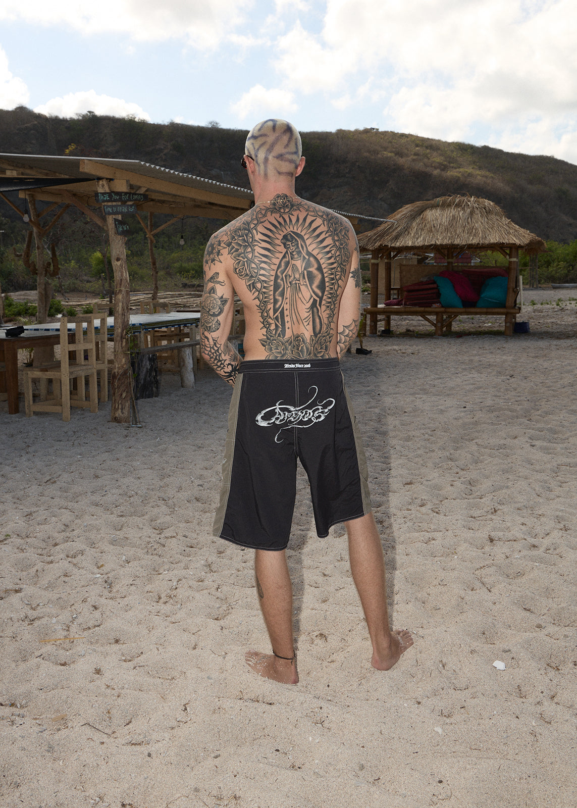 AFENDS Mens Adams - Surf Related V2 Boardshort 22" - Black