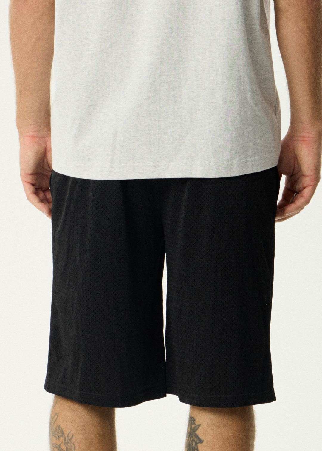 AFENDS Mens Zero Six - Basketball Short 18" - Black