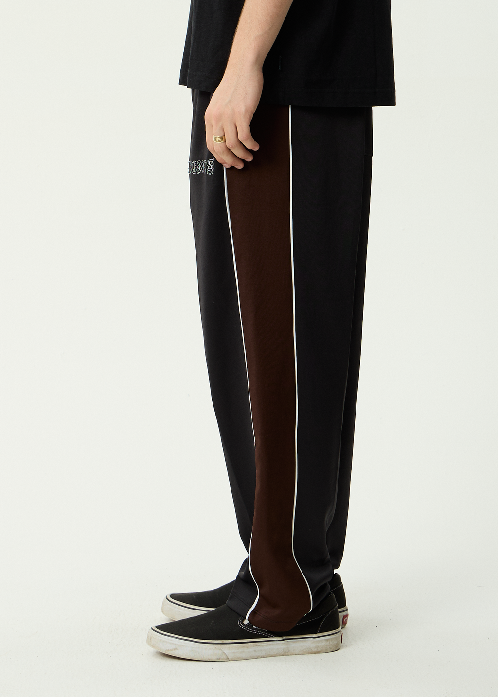 AFENDS Mens Machine - Trackpant - Black