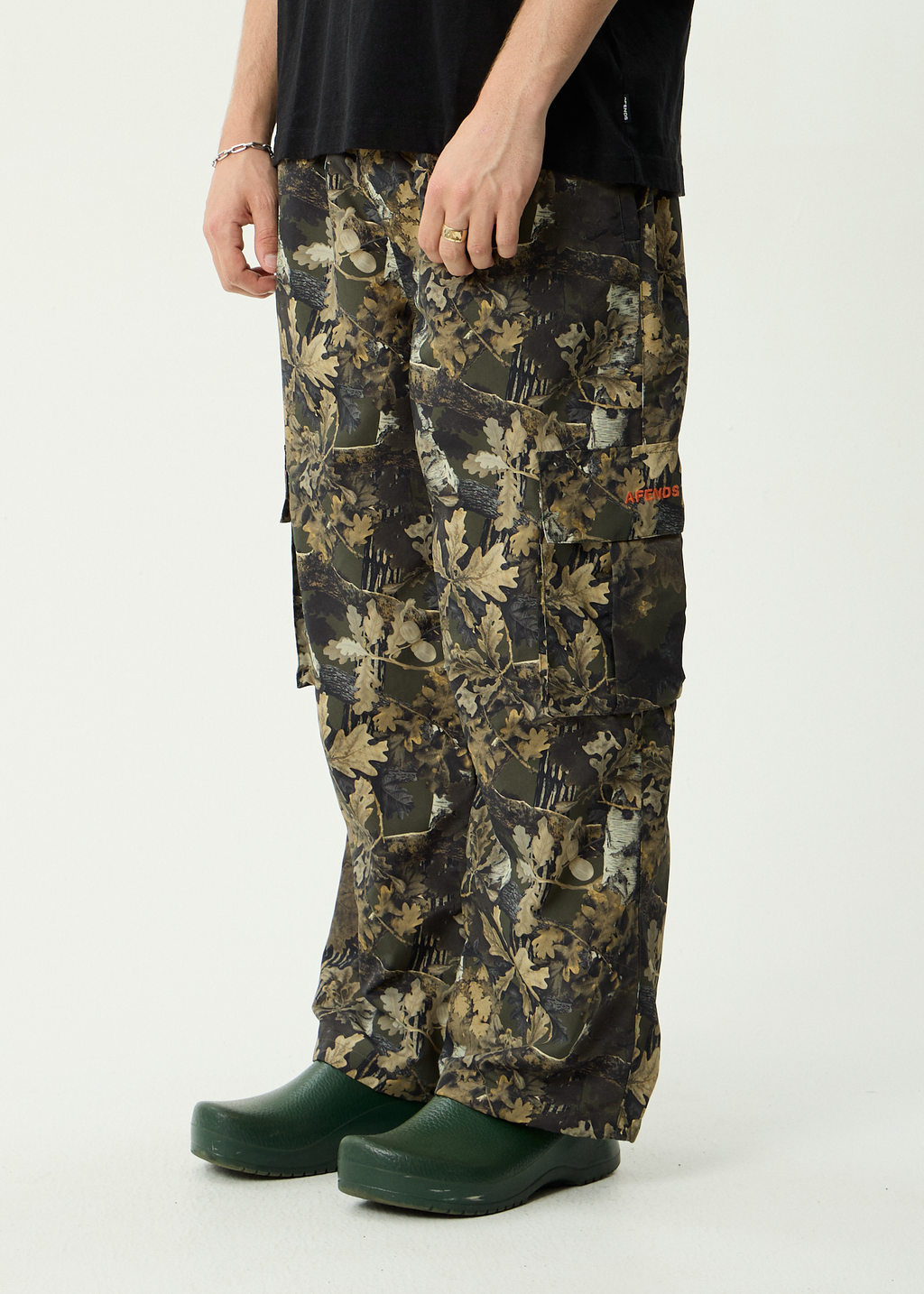 AFENDS Mens Find Me - Water Resistant Cargo Pant - Find Me