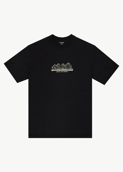 AFENDS Mens Allure - Retro Tee - Black