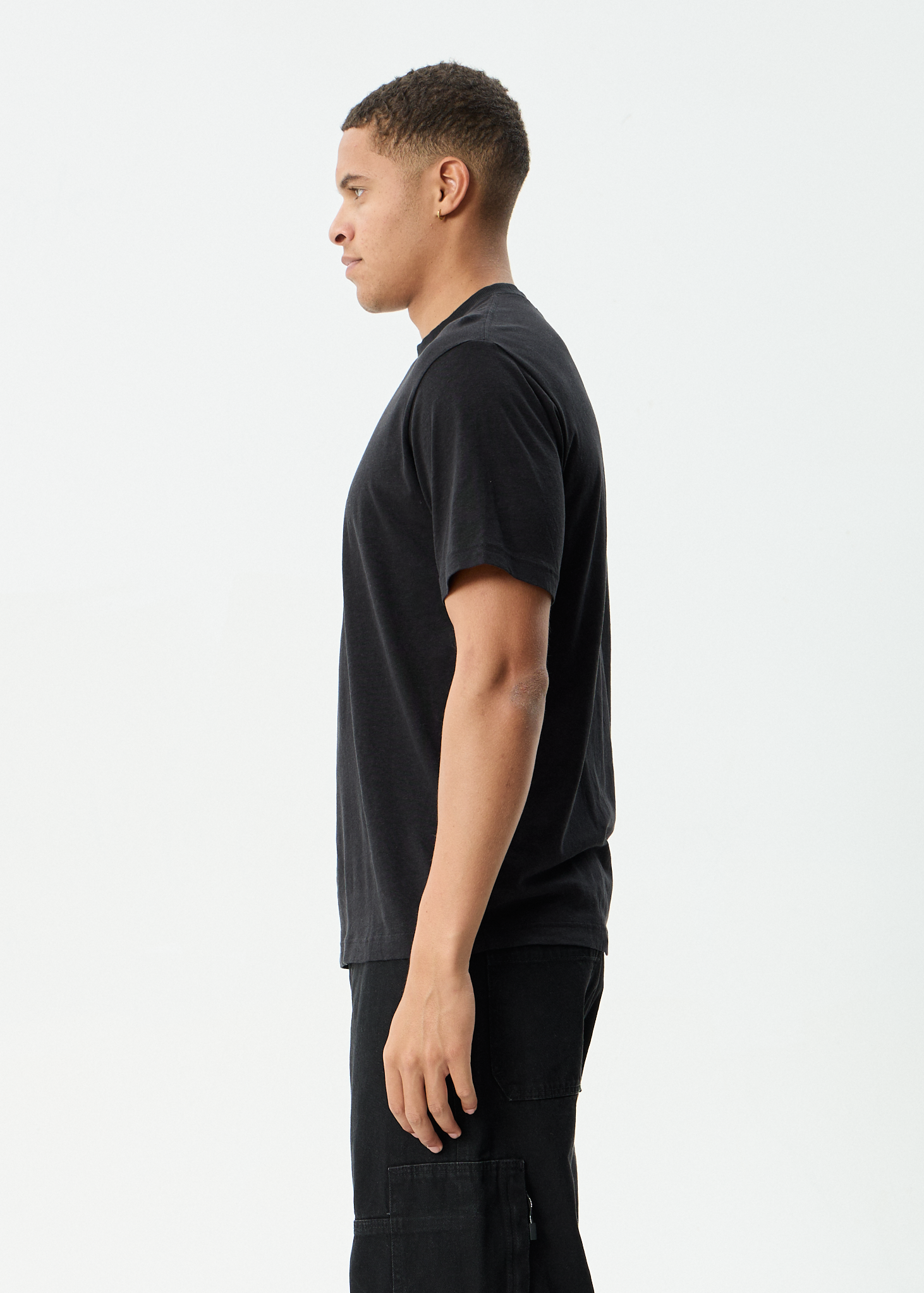 AFENDS Mens Allure - Retro Tee - Black