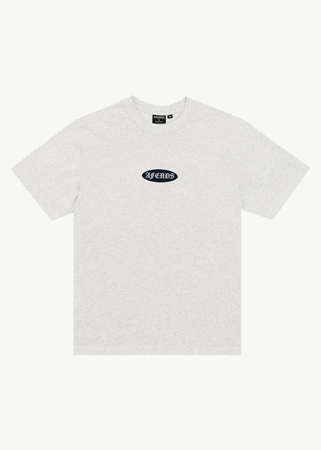 AFENDS Mens Supply - Retro Tee - Grey Marle