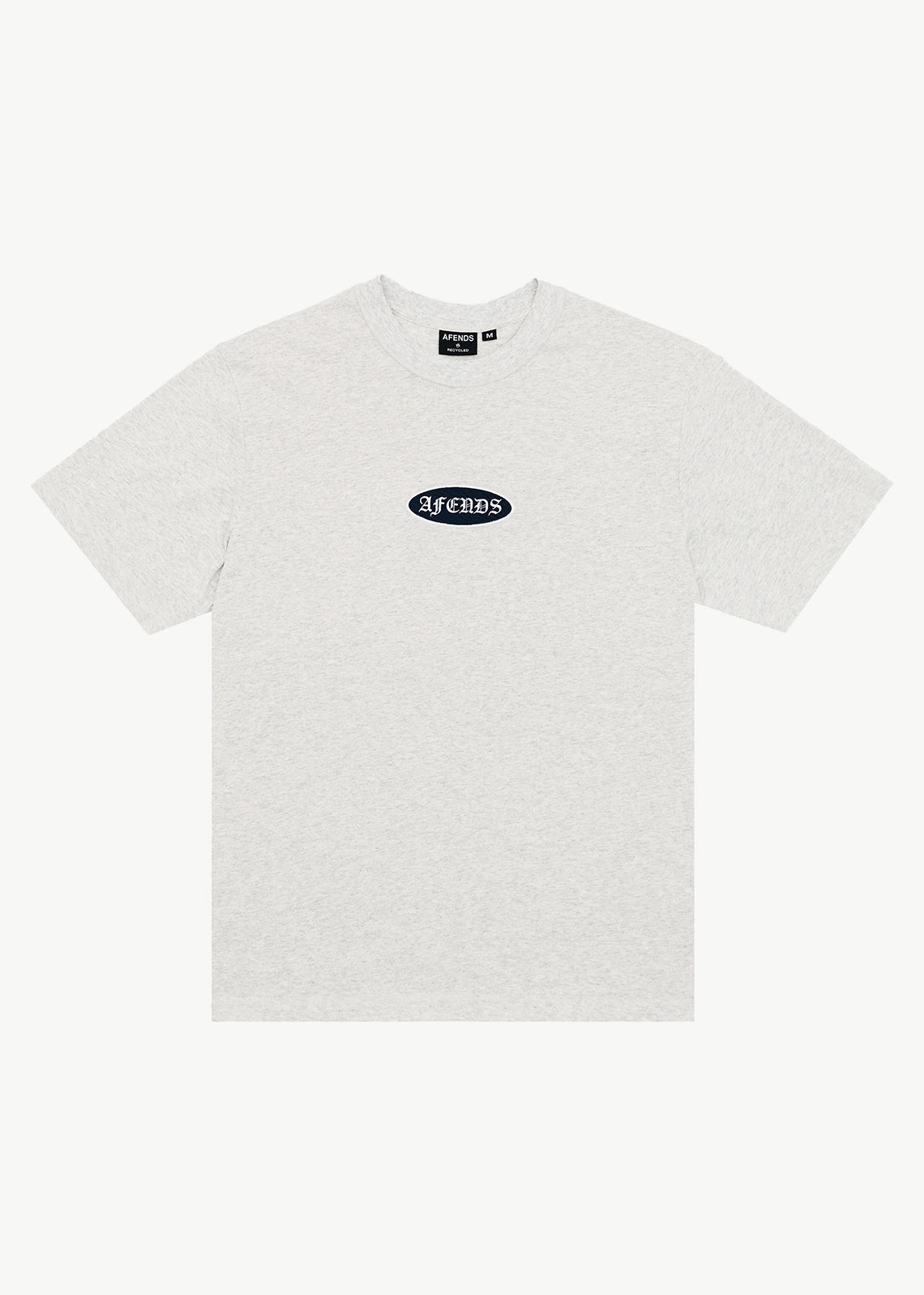 AFENDS Mens Supply - Retro Tee - Grey Marle