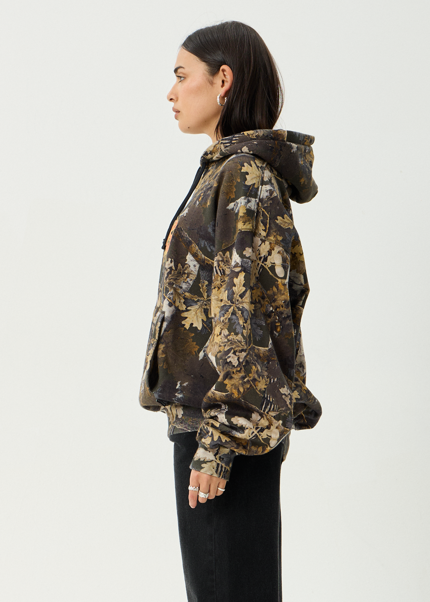 AFENDS Mens Find Me - Pull On Hood - Find Me