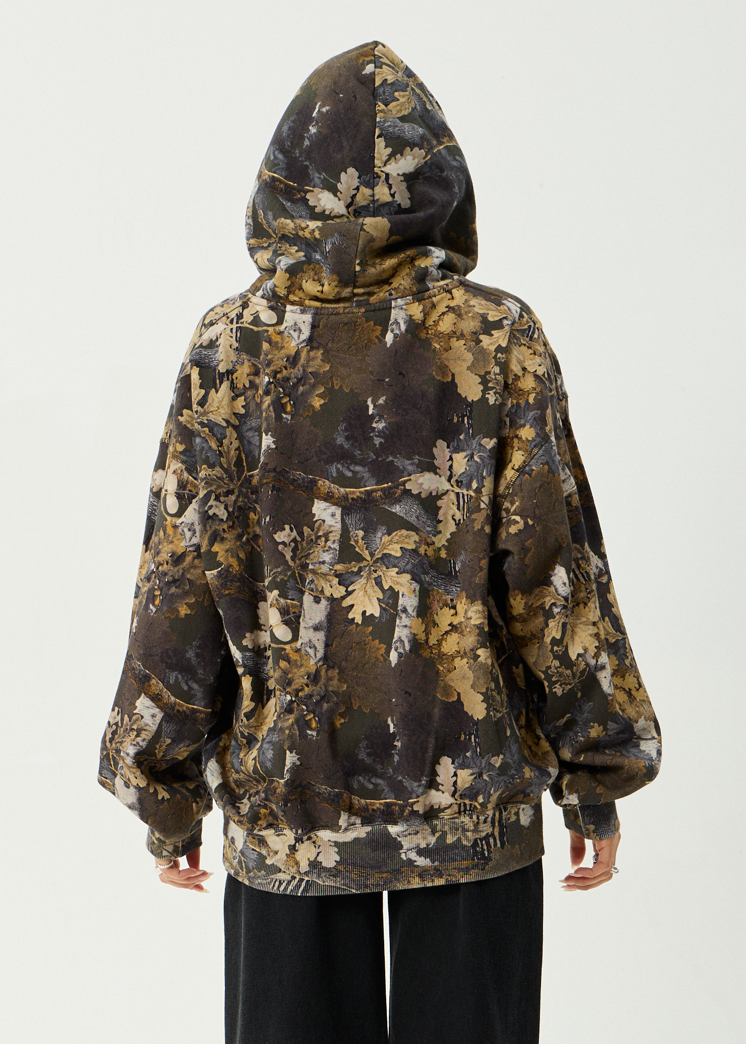 AFENDS Mens Find Me - Pull On Hood - Find Me
