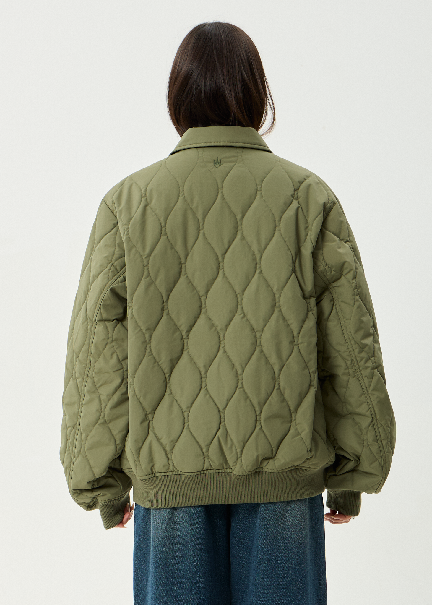 AFENDS Mens Mellross - Bomber Jacket - Military