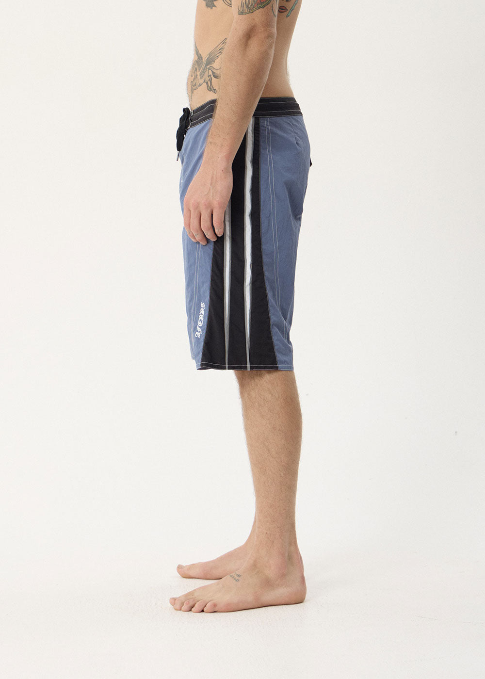 AFENDS Mens Forum - Surf Related V2 Boardshort 22" - Slate Blue