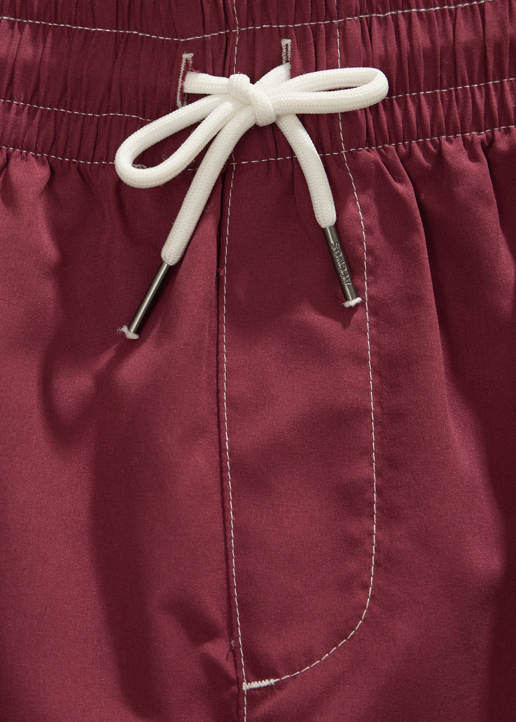 AFENDS Tallows - Swim Short 22" - Burgundy