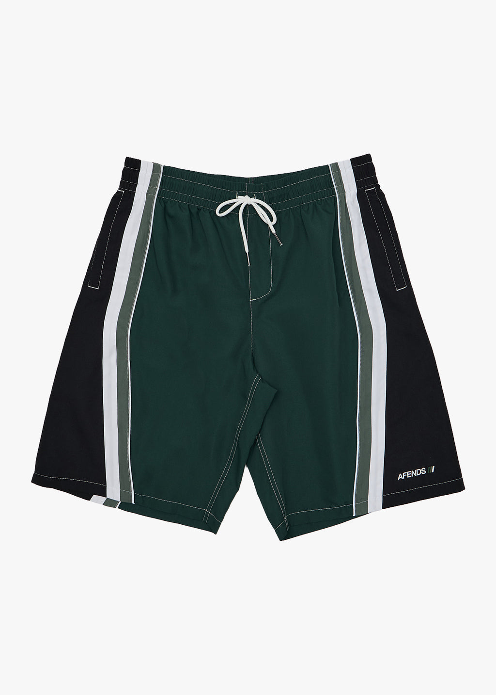 AFENDS Mens Tallows - Swim Short 22" - Pine