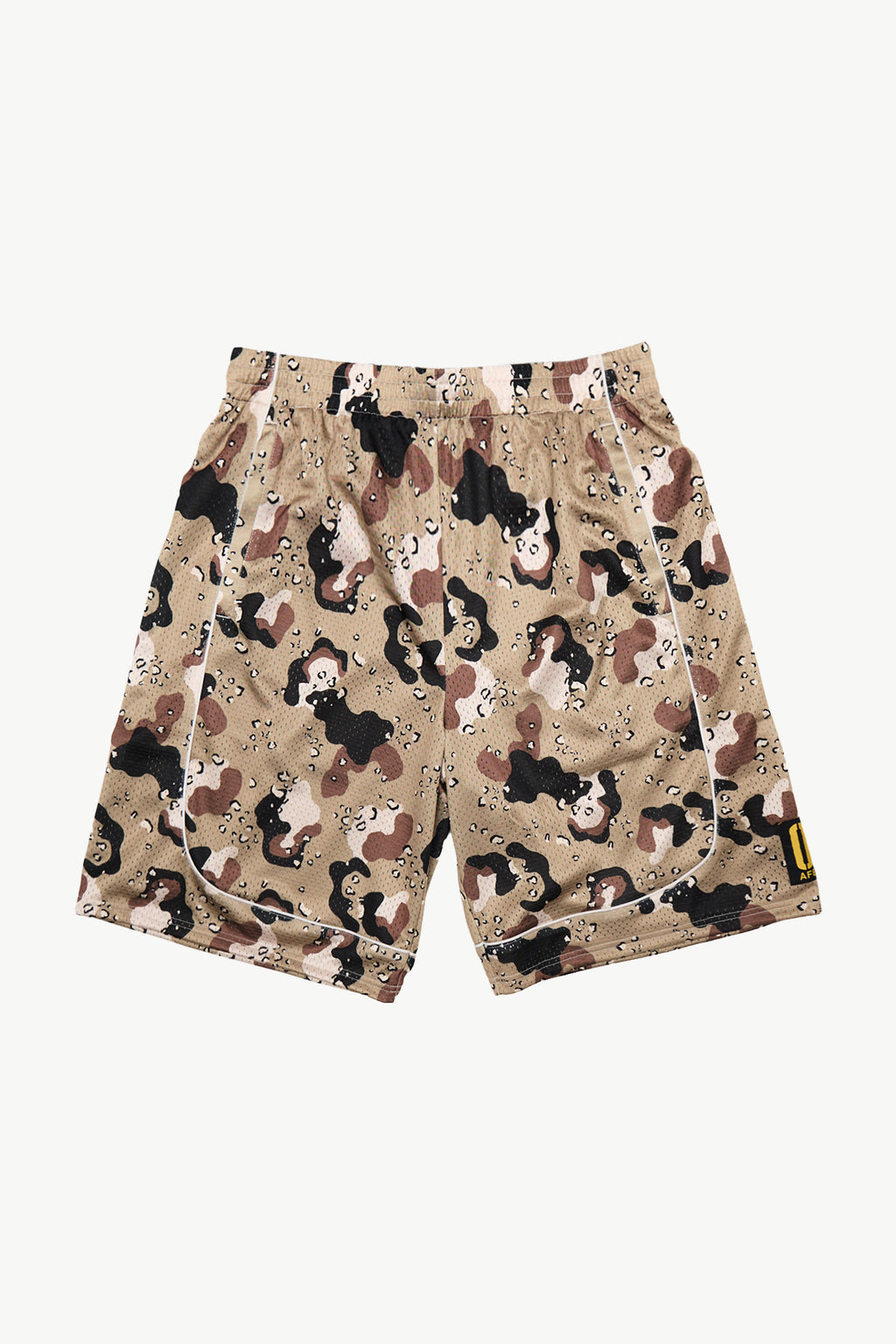 AFENDS Mens Desert Angel - Basketball Short 22" - Desert Camo