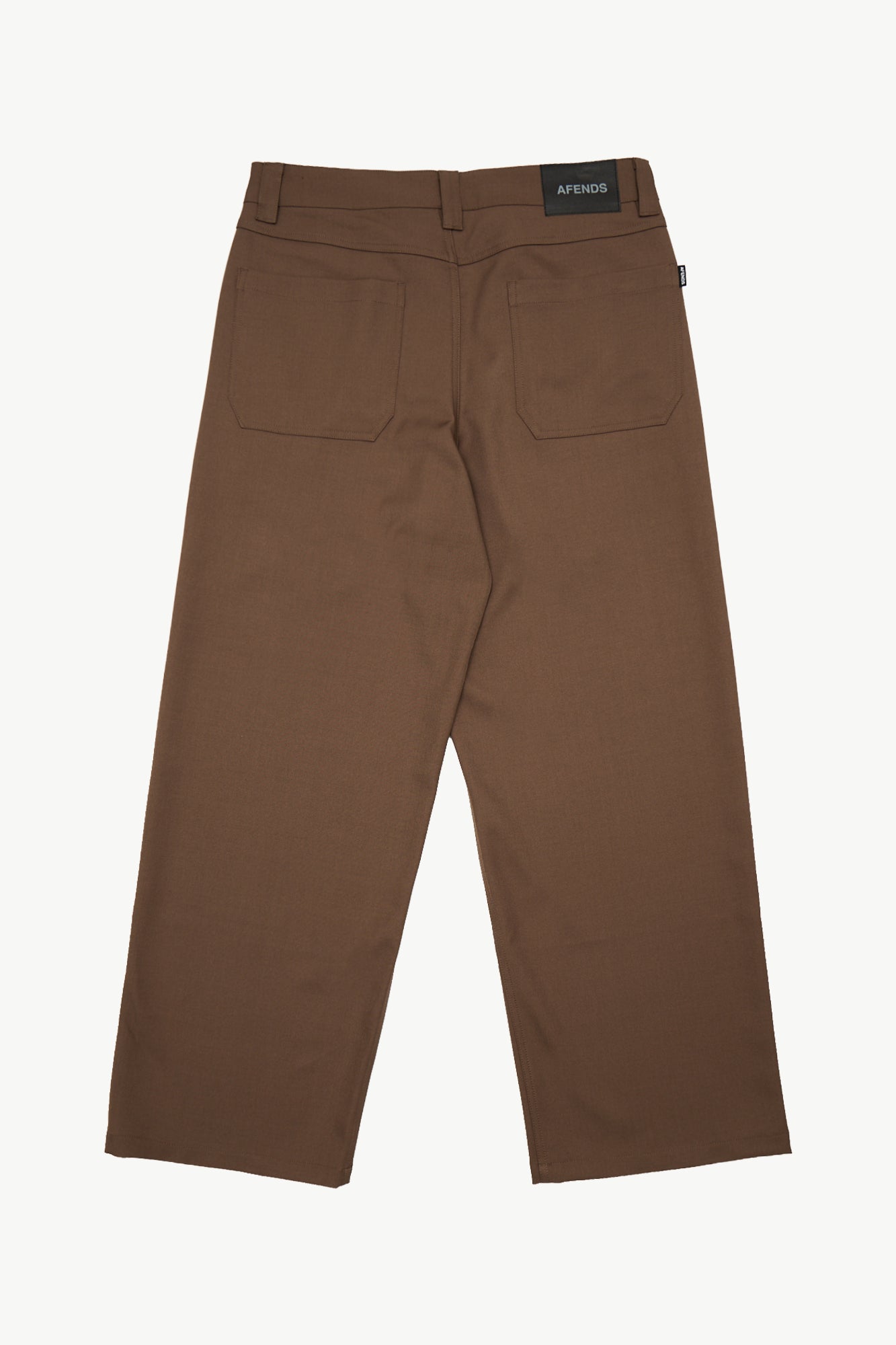 AFENDS Mens Pablo - Baggy Pant - Fossil