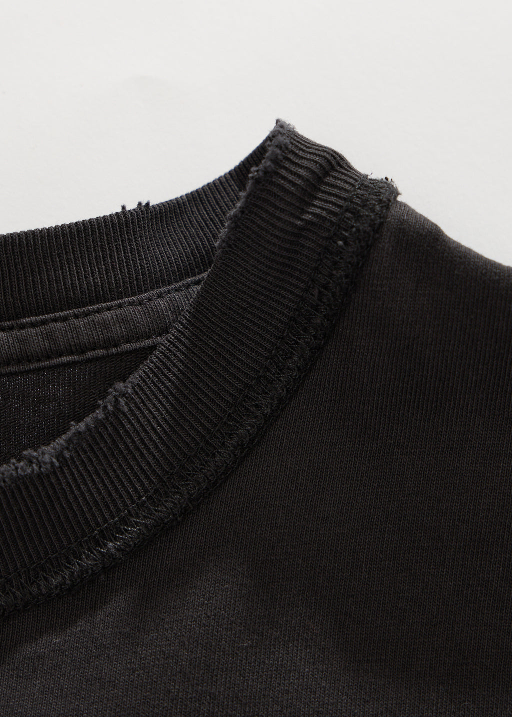 AFENDS Growth - Heavyweight Boxy Tee - Stone Black