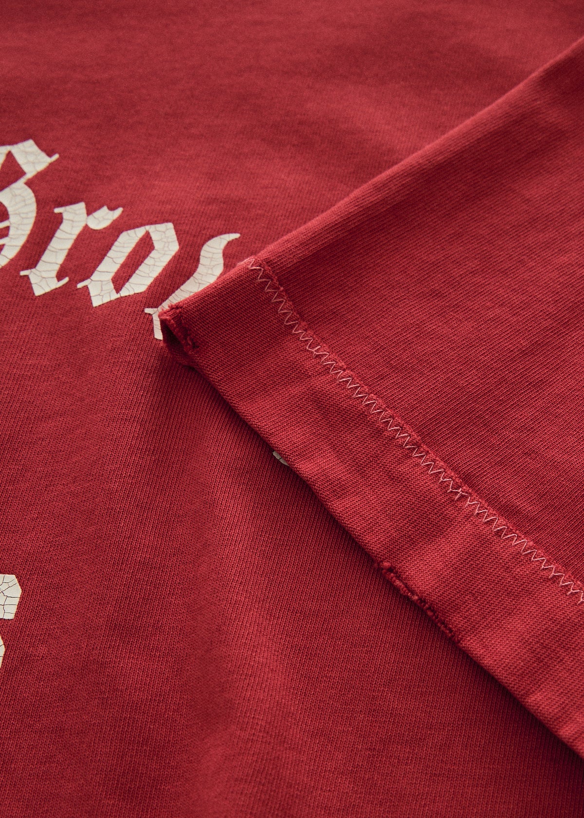 AFENDS Growth - Heavyweight Boxy Tee - Vintage Cherry