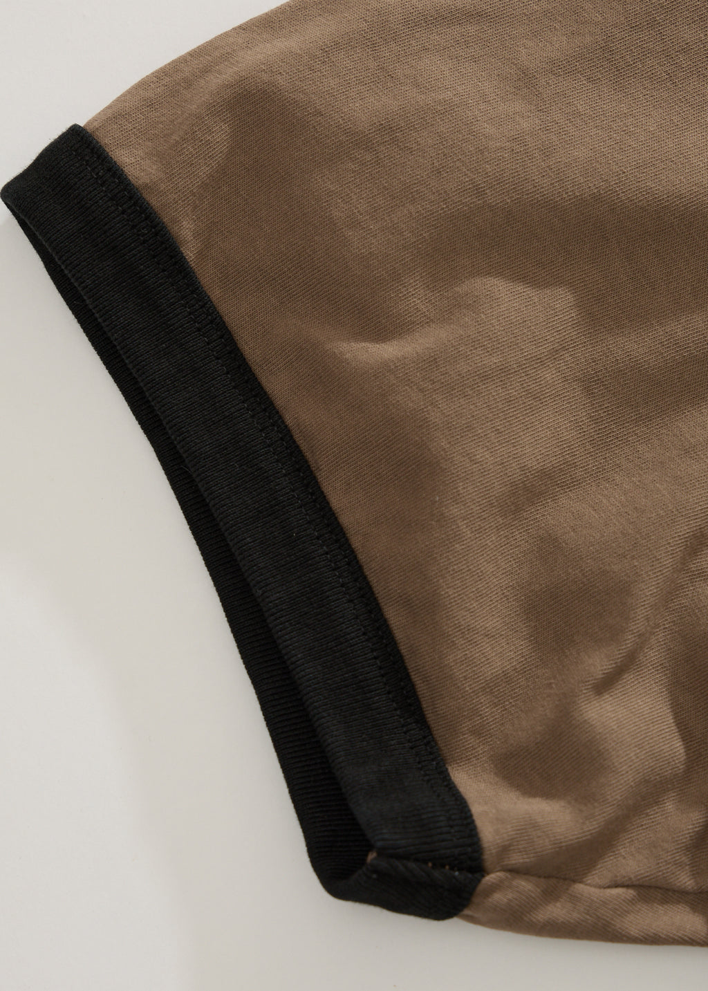 AFENDS Stem - Boxy Ringer Tee - Vintage Fossil