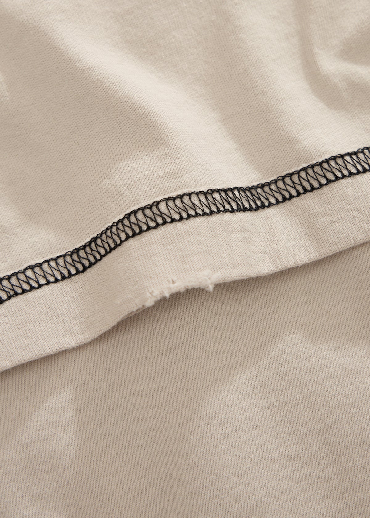 AFENDS Yang - Heavyweight Boxy Tee - Moonbeam