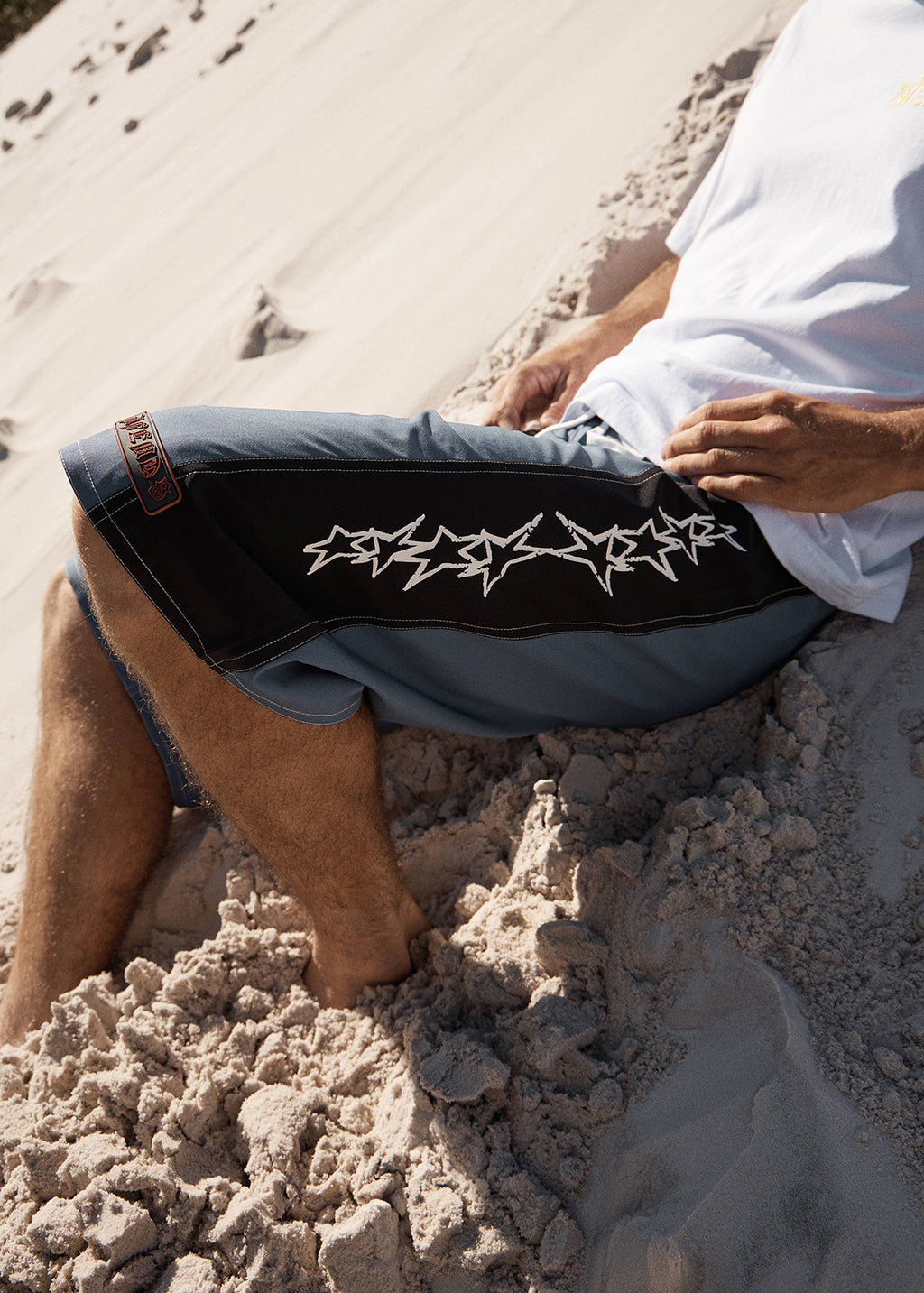 AFENDS Constellation - Surf Related V2 Boardshort 24" - Slate Blue