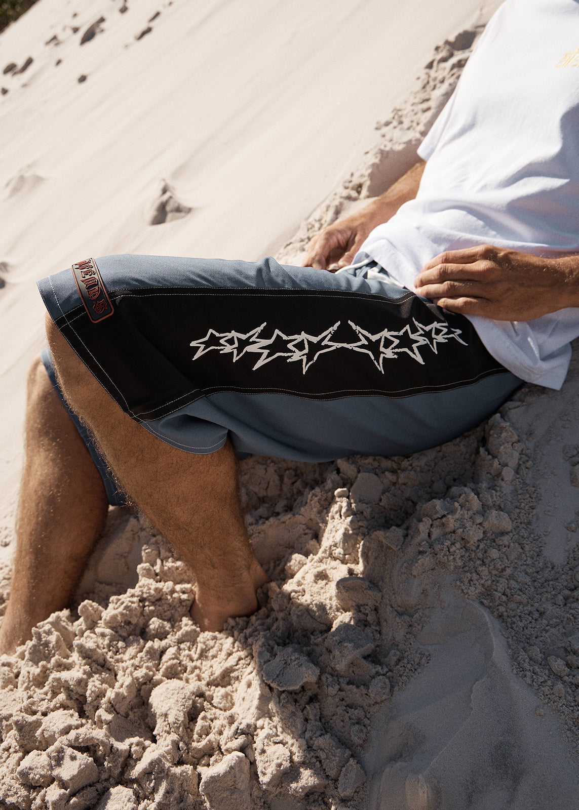 AFENDS Constellation - Surf Related V2 Boardshort 24" - Slate Blue